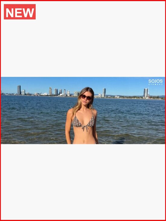Retro Oversized Square Aviator Sunglasses UV400 Protection main image 5